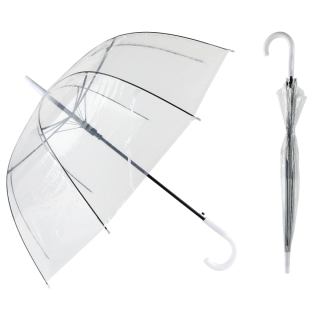 Parapluie Transparent Bombée - 86 cm