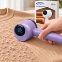 PROVA Rasoir Anti-Peluches Rechargeable USB avec Écran Numérique 