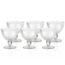 Luminarc coffret de 6 coupes à glace en verre 250 ml