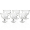 Luminarc coffret de 6 coupes à glace en verre 300 ml