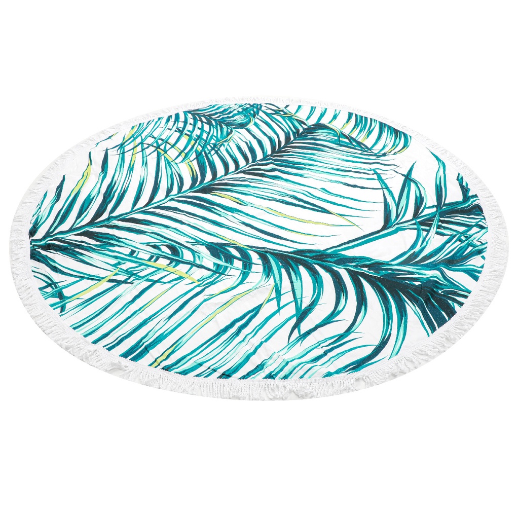 Tapis de plage imprimé rond Motif 5