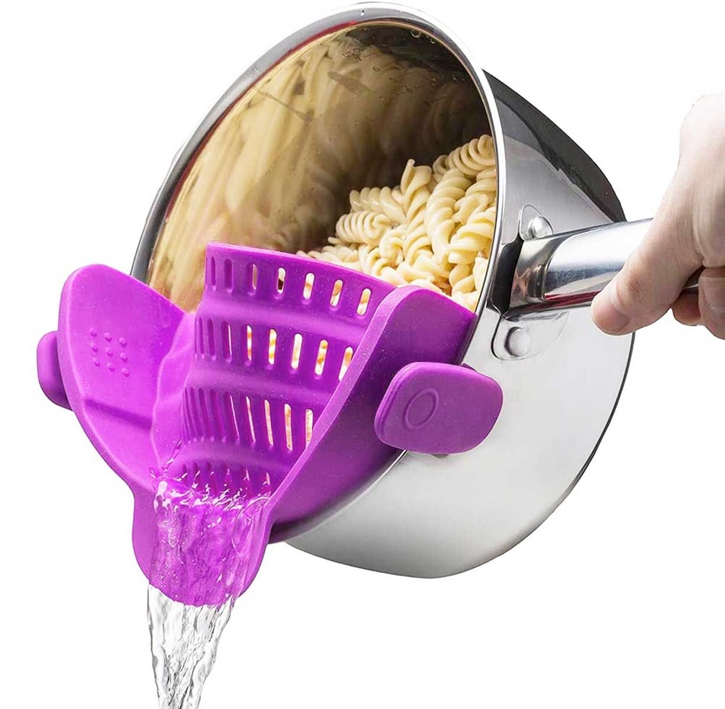 Passoire à clip en silicone