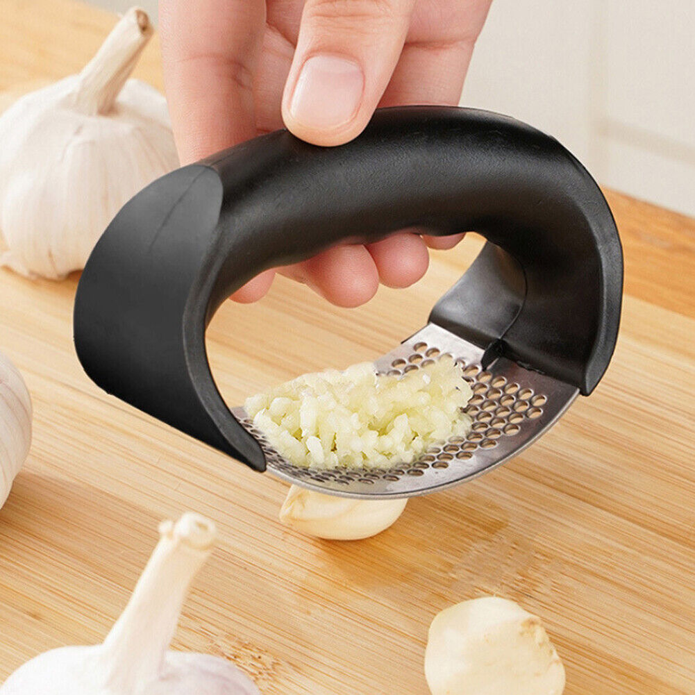 Presse à Ail à Bascule en acier inoxydable