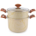 Winox Couscoussier Avec Couvercle Gamme Bronzo- 5L 