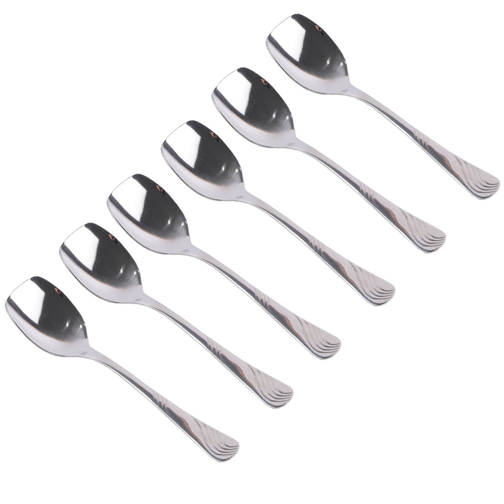 Winox Blister De 6 Cuillères A Glaces MORJENE -INOX 18/10 - Garantie À Vie