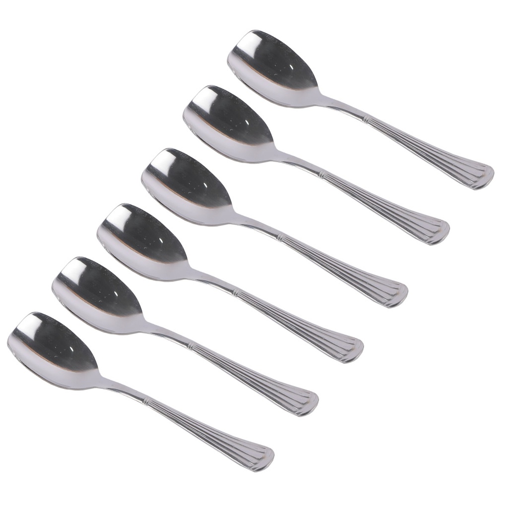 Winox Blister Cuillères À Glace AMBRE - INOX 18/10 - Garantie À Vie