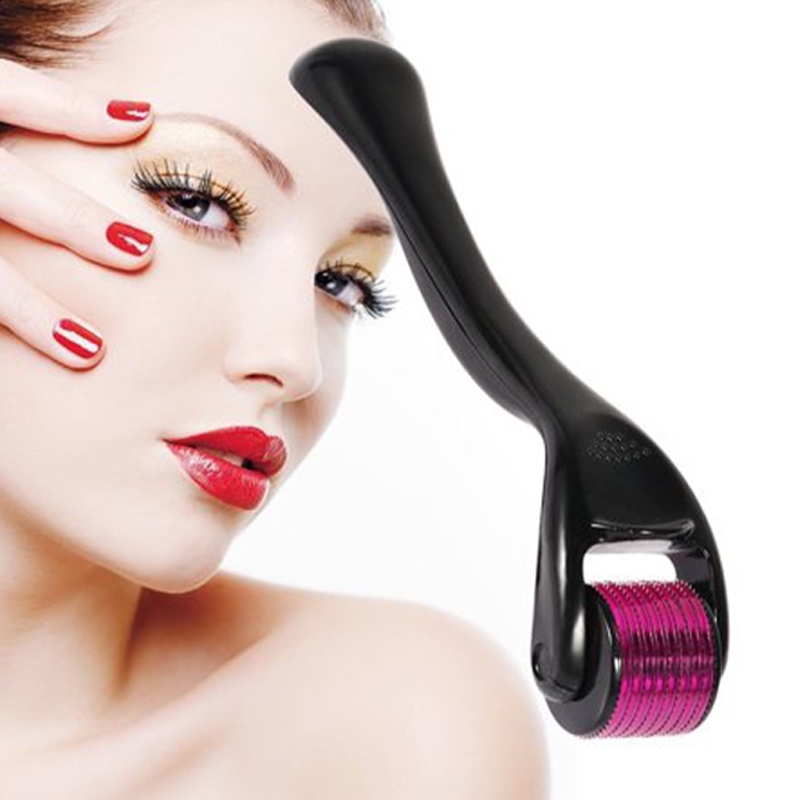 Rouleau de Massage et Soin Derma Roller pour Visage 0.5 mm 