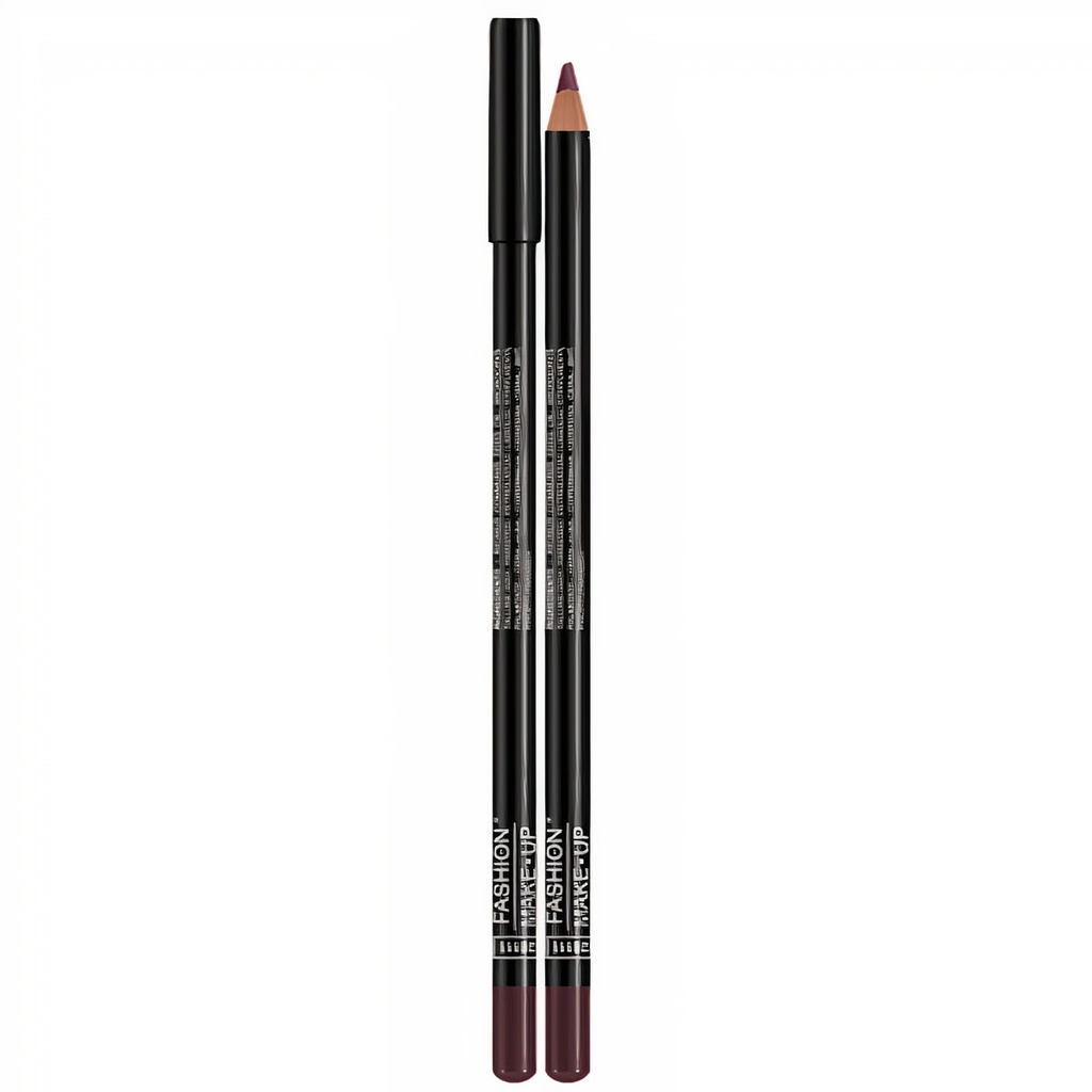  Fashion Make up Crayon Lèvres - Crayon Bois - Bourgogne -Réf 11