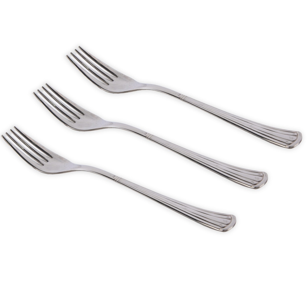Winox Blister De 3 Fourchettes De Table AMBRE - Inox 18/10 - Garantie À Vie