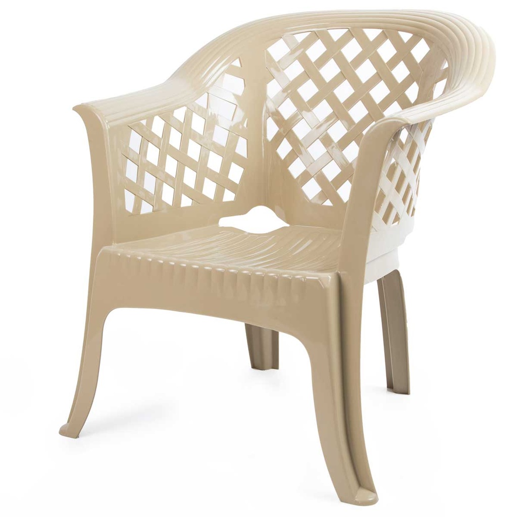 Chaise fauteuil LARIO - Sotufab -Grége
