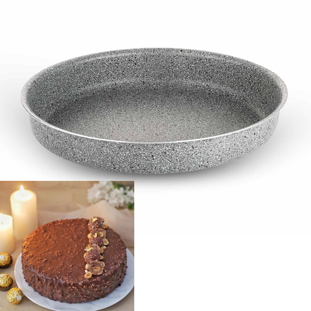 Winox moule à gâteau cylindrique GRANITE - 24 cm - 7 couches