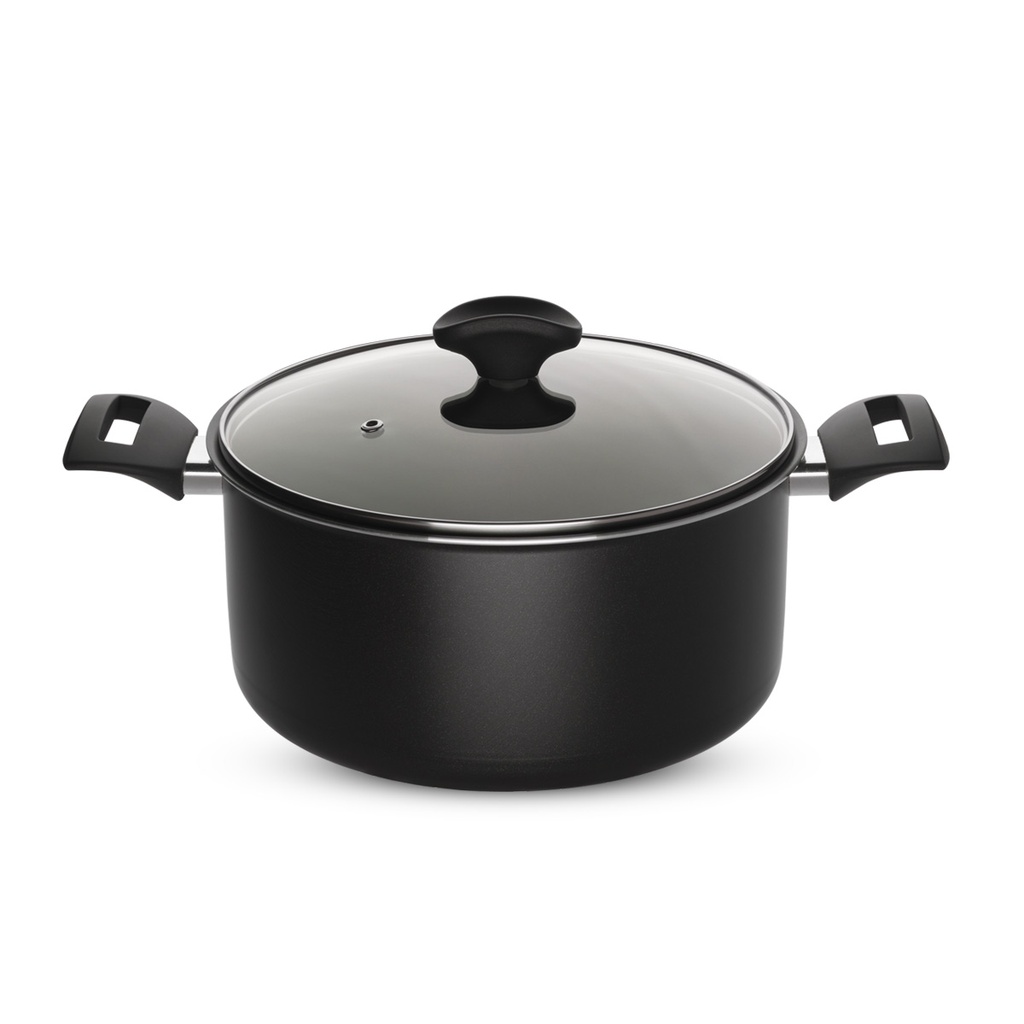 Winox faitout avec couvercle DIAMOND - 20 cm - résistance extrême - 7 couches 