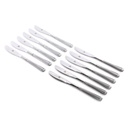 Winox étui de 12 couteaux de table AMBRE -Inox 18/10 - 6mm