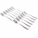 Winox étui de 12 fourchettes à fruit AMBRE -Inox 18/10 