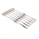 Winox étui de12 fourchette à fruits JAWHAR -Inox 18/10 - Garantie à vie