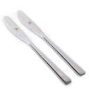 Winox blister de 2 couteaux de table JAWHAR -INOX 18/10 - 6mm - Garantie à vie