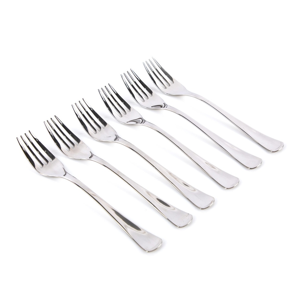 Winox blister de 6 fourchettes à fruit  JAWHAR - Inox 18/10 - Garantie à vie