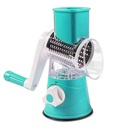 Trancheuse multifonction manuelle Avec 3 Lames-Bleu