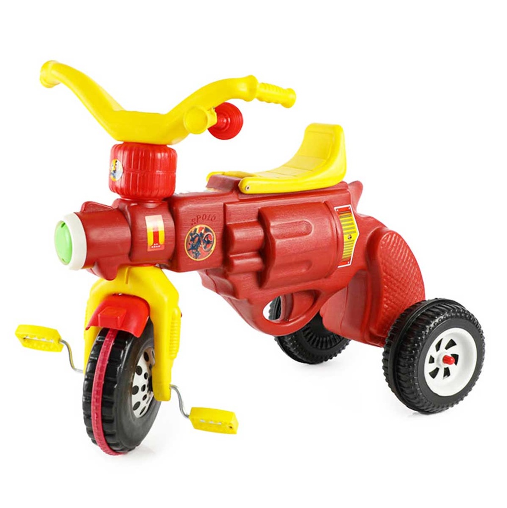 Tricycle modèle pistolet -Rouge