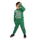 Jogging vert pour enfant Motif 1-0