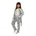 Pyjama fillette motif étoilé-0