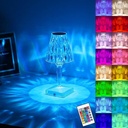 Lampe de Table LED en Acrylique RGB Tactile & Télécommande