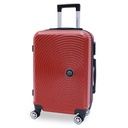 TEC TAKE Petite Valise Rouge en ABS  52 x 35 x 22 cm