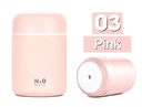 Little Humidificateur H2O avec Lumière de Nuit : Un Mini Humidificateur Pratique et Polyvalent-Rose