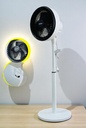 Ventilateur sur Pied 10" Noir Moxie Air FS-25H 75W 3 Vitesses