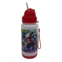 Bouteille d’Eau 750 ml Sans BPA - Motif Dessin Animé -Rouge