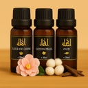 Pack de 3 Huiles Parfumées Fleur de Chine & Coton Frais & Oud 3 x 20 ml