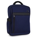 CATESIGO Sac à Dos En Toile Pour PC Portable 15.6" Bleu Marine
