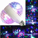 Lampe Disco Led Double Face Rotative 360 degré Colorée RGB - 6W