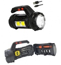 Torche Lampe Portable avec Boîte à outils intégrée ,Lampe De Poche À Charge Rapide De Type C
