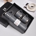 Thermos avec 3 coupes-Gris