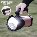Lampe Torche LED Rechargeable WEIDASI WD-571 – Étanche, 20W