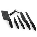Kit Couteaux 6 Pièces Bass -Noir