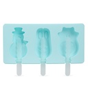 Moule à crème glacée de dessin animé en silicone-Motif 2