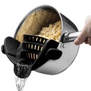Passoire à clip en silicone