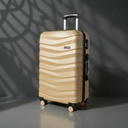 Grande Valise Valora Caramel En ABS Incassable Modèle 1 