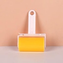 Rouleau Brosse Adhésive collant pour vêtements-Jaune