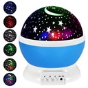 Projecteur de ciel étoilé rotatif pour la décoration-Bleu