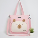 Sac à Main Motif Bébé Ours Rose