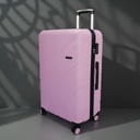 Grande Valise ABS Modèle 3 – FENIX Rose