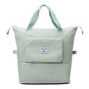 Sac de voyage pliant de grande capacité imperméable à l’eau-Vert