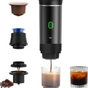 Mini Machine à Expresso Portable 3 en 1 – Électrique & Rechargeable USB – Café Moulu & Capsules
