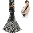 Porte-Bébé Pliable et Réglable  - Multi-Positions De la Naissance à 42 Mois (Noir)