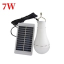 Lampe Solaire LED 7W Suspendue avec Télécommande – 4 Modes d’Éclairage, Rechargeable USB, Minuterie Programmable