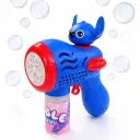 Pistolet à Bulles Avec Réservoir De Savon Pour Enfant 3 ans+ – Motif Stitch