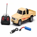 Voiture Télécommandée Pickup R/C 1:18 Rechargeable USB avec Télécommande – Jouet Enfant 6+